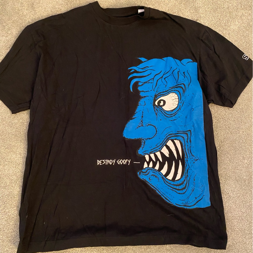 Etnies Goofy vs Regular skateboard contest T Shirt limited edition